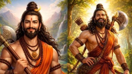 parshuram ji smiling